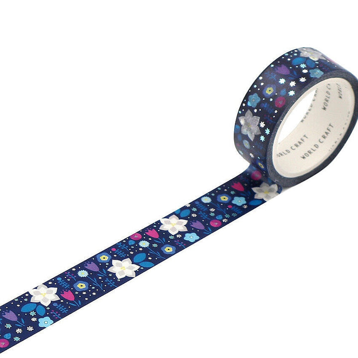 World Craft Winter Glitter Foil Washi Tape
