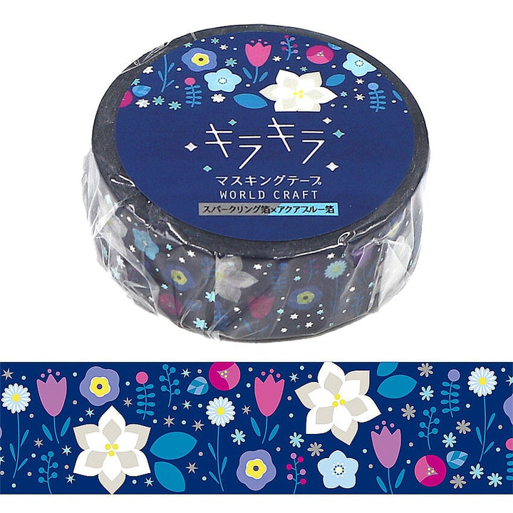 World Craft Winter Glitter Foil Washi Tape