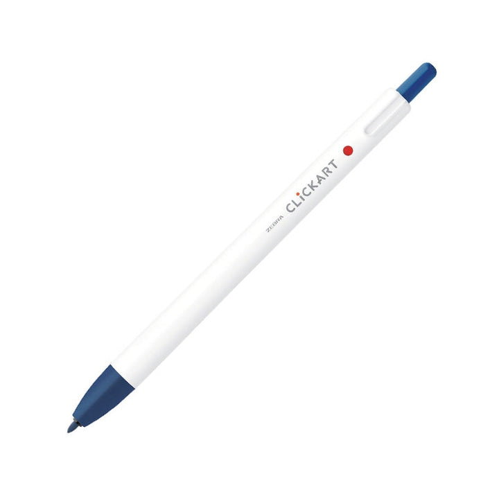 Zebra CLiCKART Retractable Marker - Blue Black Marker Pens