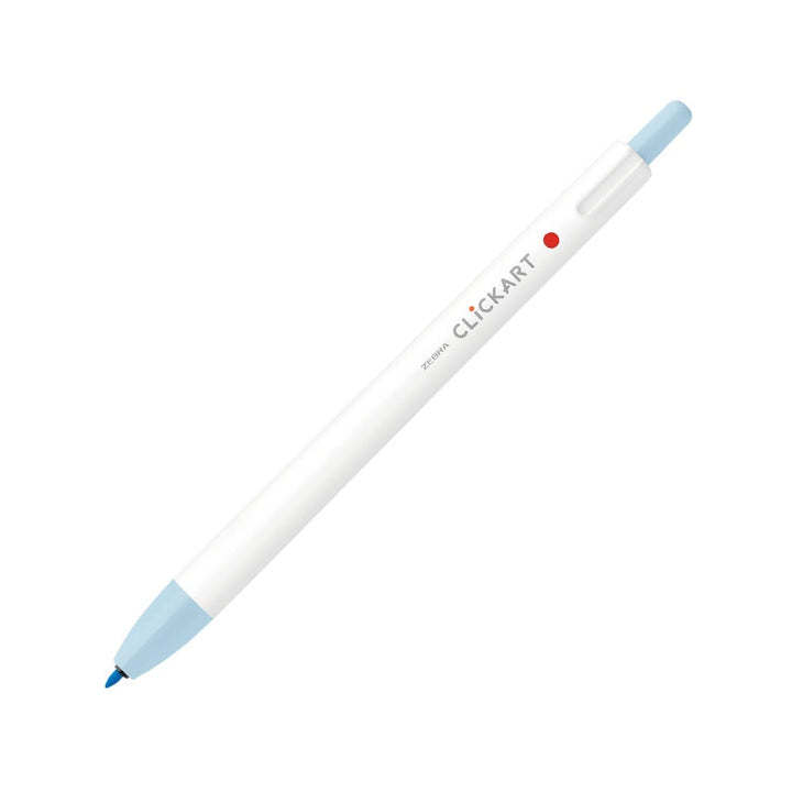 Zebra CLiCKART Retractable Marker - Soda Blue Marker Pens