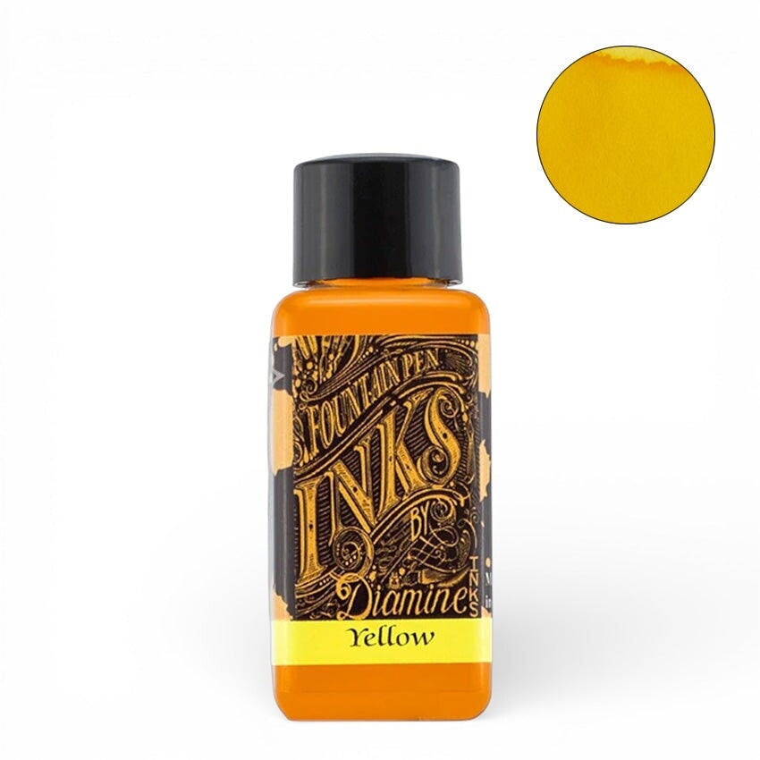 Diamine Yellow - 2ml Ink Sample