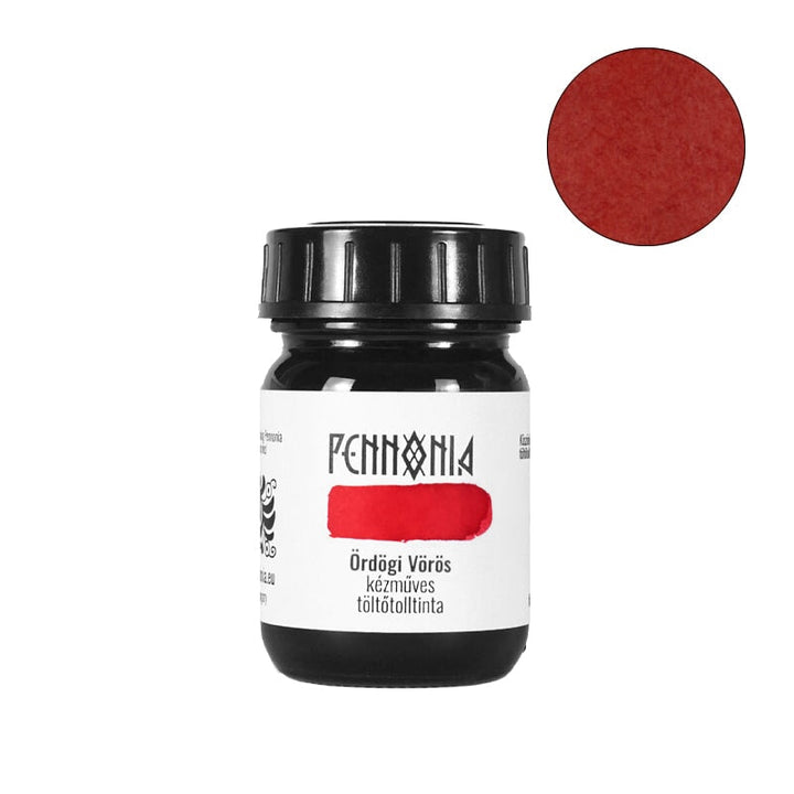 Pennonia Ördögi Vörös (Devil Red) - 50ml Bottled Ink