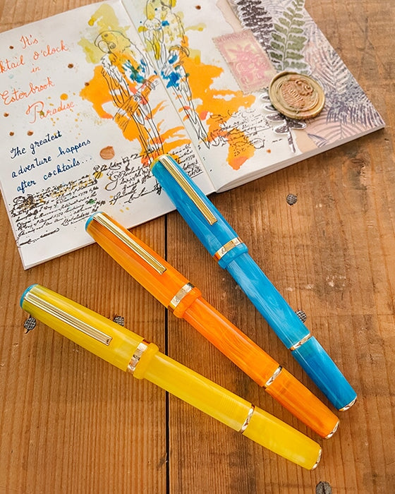 Esterbrook JR Pocket Pen - Lemon Twist - Journaling (Gena Custom) Fountain Pen
