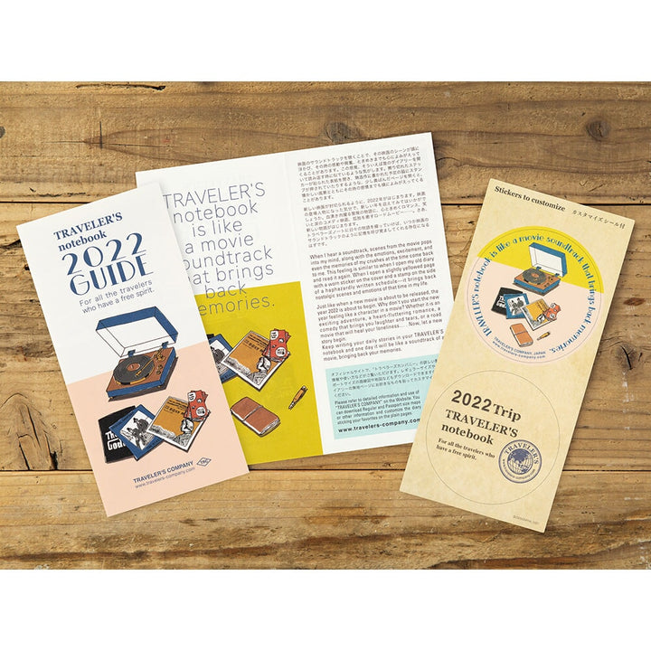 Traveler's Company 2022 Diary Weekly+Memo (Regular) Planners