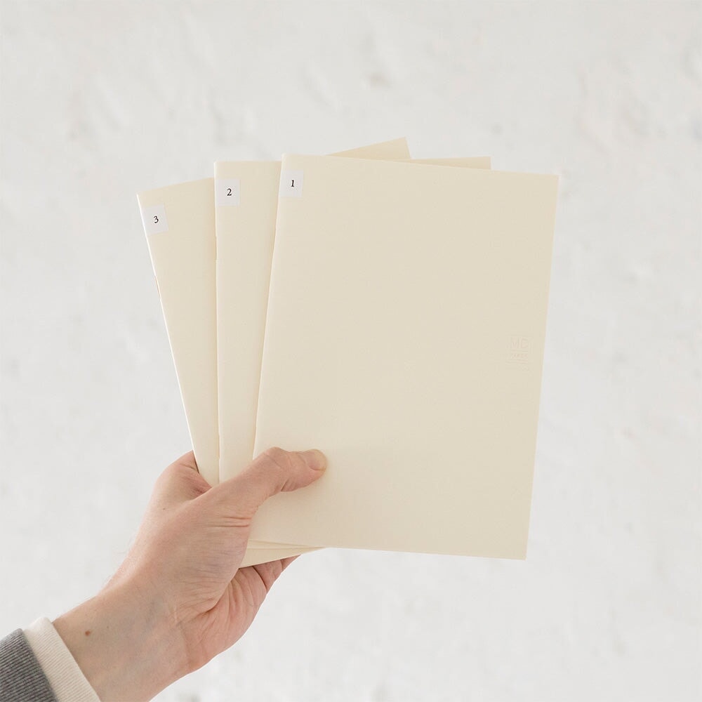 Midori MD Notebook Lite - A5 Grid (3 pack) Notebook
