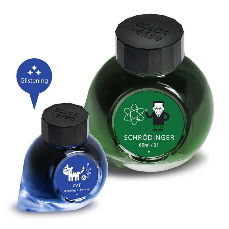 Colorverse Schrodinger & Cat - 65ml + 15ml Set Bottled Ink
