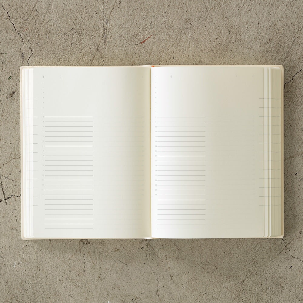 Midori MD 2022 Diary - 1Day 1Page - A5 Notebook
