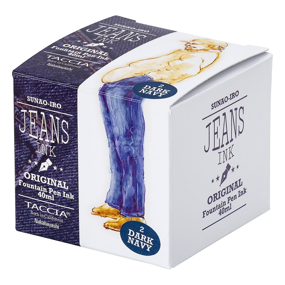 Taccia Dark Navy (Jeans) - 40ml Bottled Ink