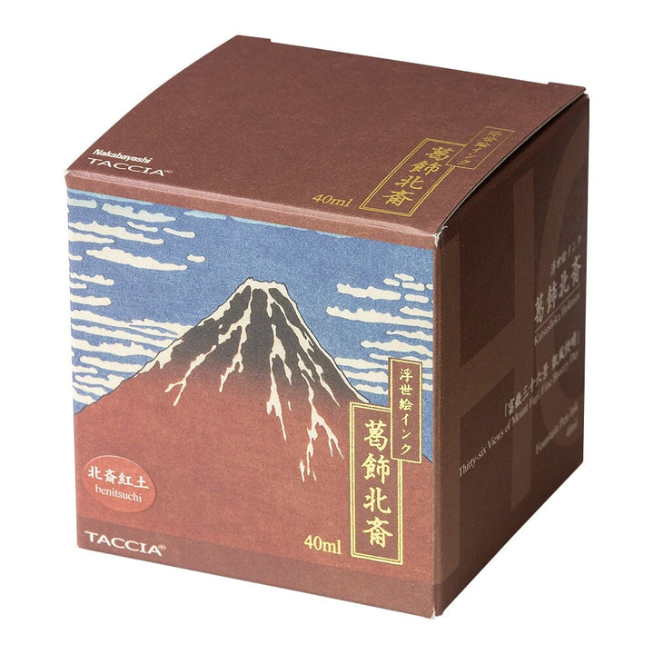 Taccia Hokusai-Benitsuchi - 40ml Bottled Ink