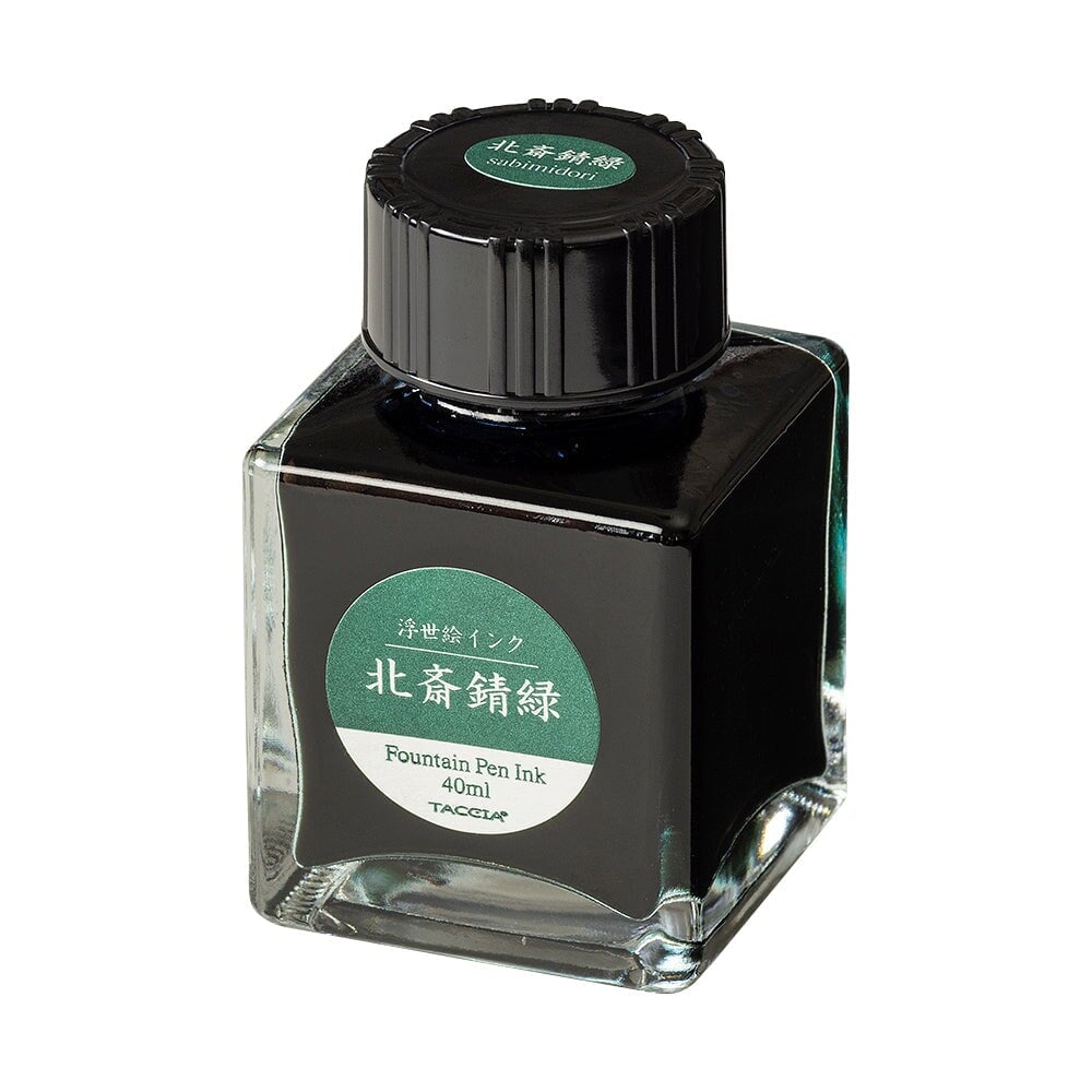 Taccia Hokusai-Sabimidori - 40ml Bottled Ink