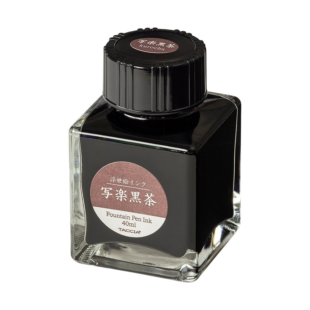 Taccia Sharaku-Kurocha - 40ml Bottled Ink