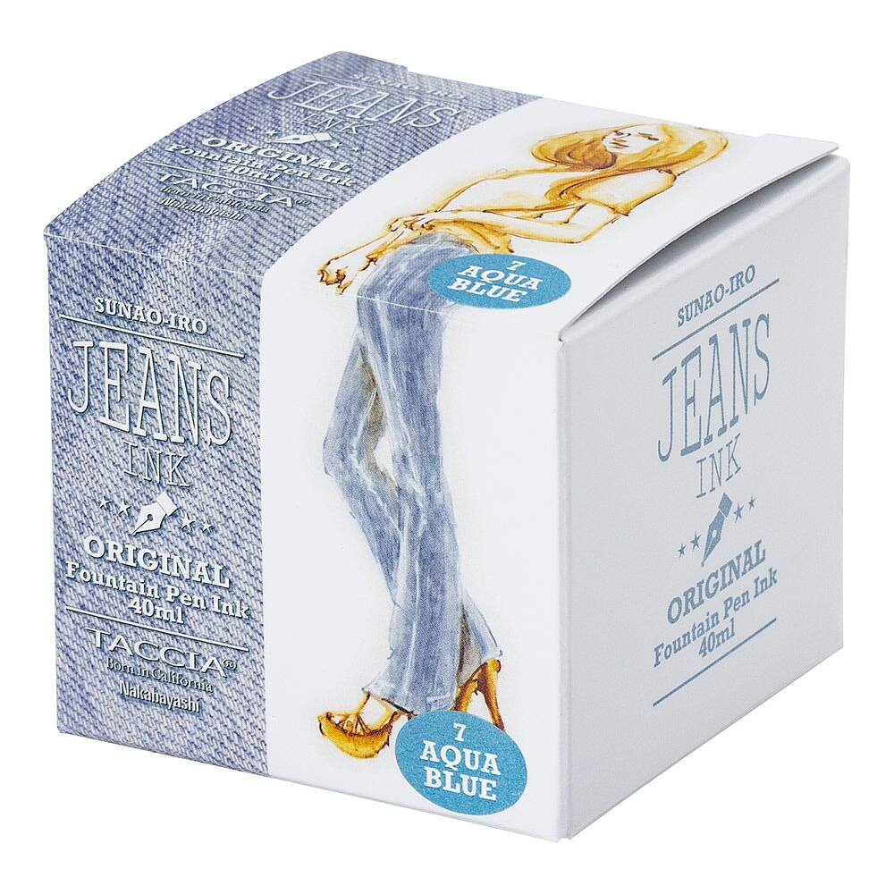 Taccia Aqua Blue (Jeans) - 40ml Bottled Ink