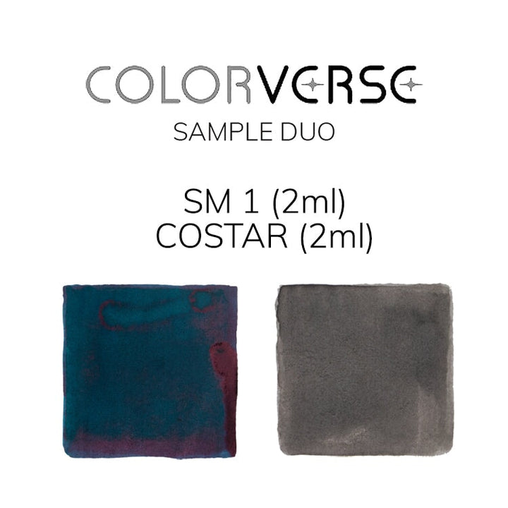 Colorverse SM 1 &amp; Costar - 2ml Each Set Ink Sample