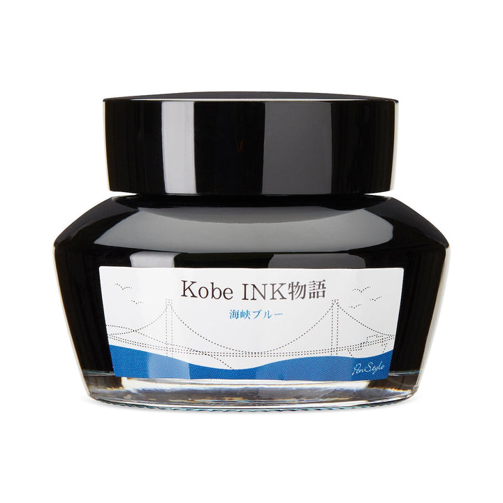 Kobe No.7 Kaikyo Blue - 50ml Bottled Ink