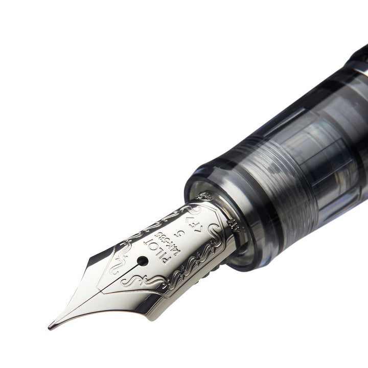 Pilot Custom Heritage 92 - Transparent Black - Fine Medium Fountain Pen
