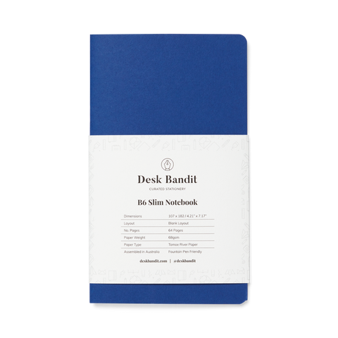 Tomoe River 68gsm Notebook - B6 Slim (Blank) - The Desk Bandit