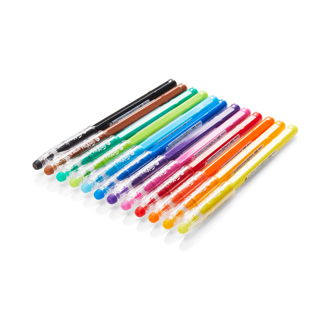 DTBPRQ Gel Pens, Colored Pencils 4PC Pen Holder+20PC Pen Core