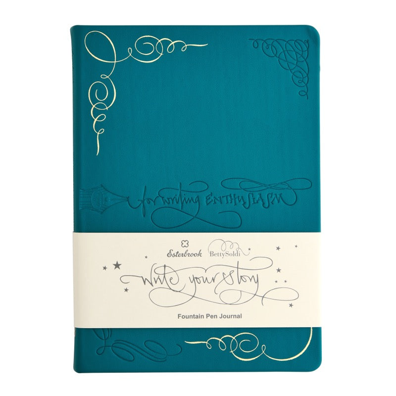 "Write Your Story" A5 Journal - Teal (Dot Grid)