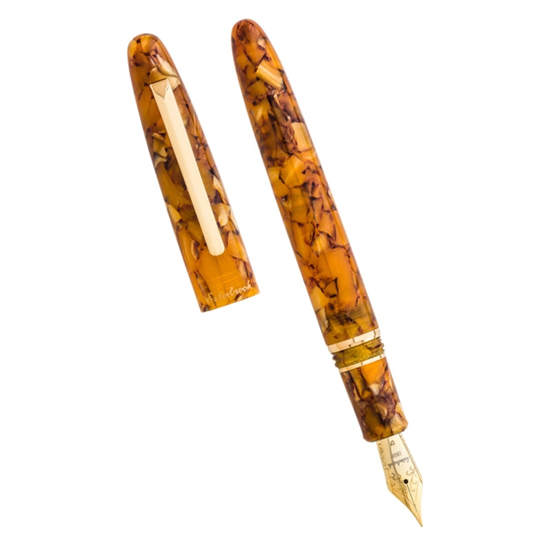 Esterbrook Estie - Honeycomb / Gold - Broad Fountain Pen