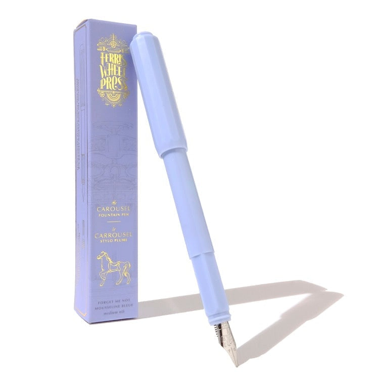 Ferris Wheel Press Carousel Fountain Pen - Forget Me Not (Medium) Fountain Pen