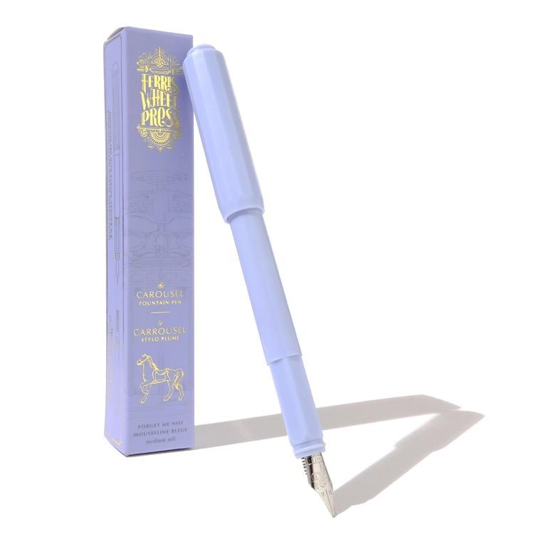 Carousel Fountain Pen - Forget Me Not (Fine)
