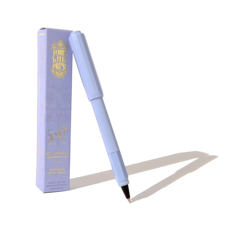 Ferris Wheel Press Roundabout Rollerball Pen - Forget Me Not Rollerball