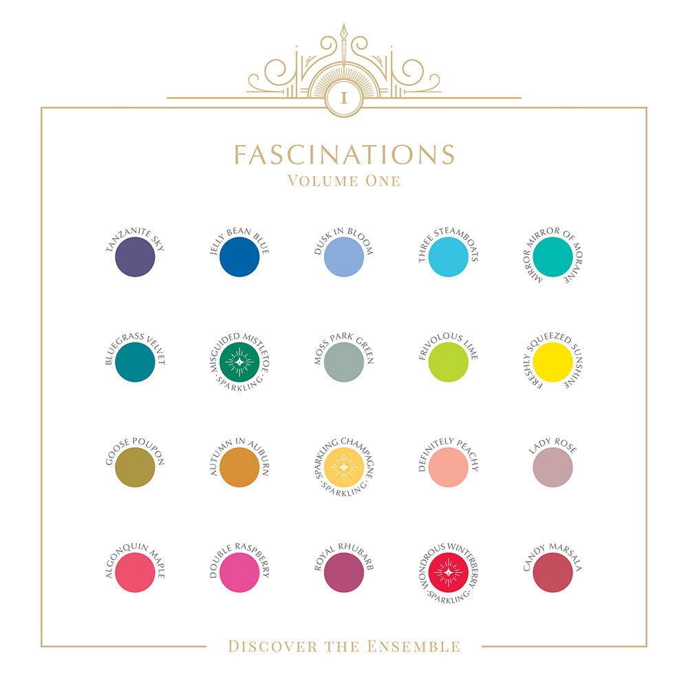 Ferris Wheel Press The Box of Fascinations - Ink Charger Ensemble Vol. I Bottled Ink