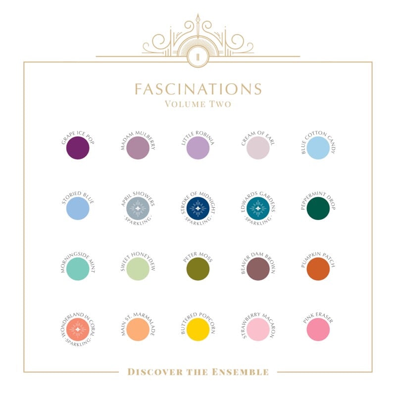 Ferris Wheel Press The Box of Fascinations - Ink Charger Ensemble Vol. II Bottled Ink
