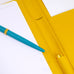 Nothing Left Fether Folio - Mustard Yellow - The Desk Bandit