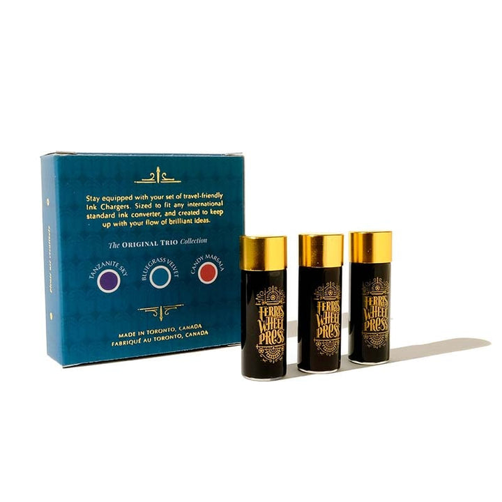 Ferris Wheel Press Ink Charger Set - Original Trio Bottled Ink