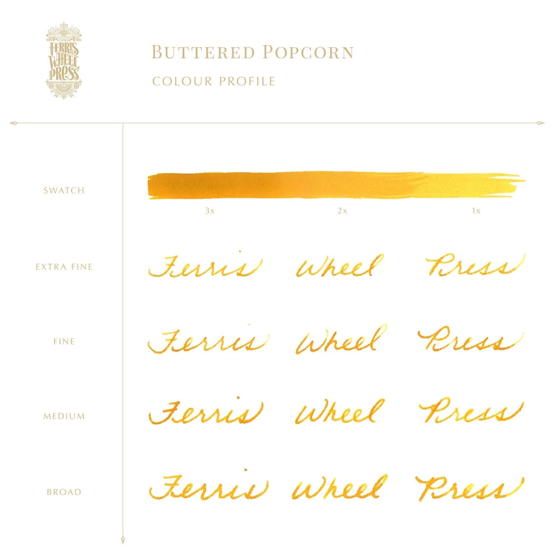 Ferris Wheel Press Buttered Popcorn - 2ml Ink Sample