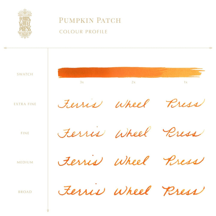 Ferris Wheel Press Pumpkin Patch - 85ml Bottled Ink