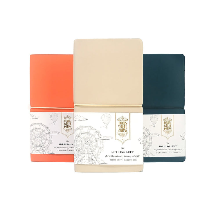 Ferris Wheel Press The Nothing Left Notebook - Pebble Grey (Dot Grid) Notebook
