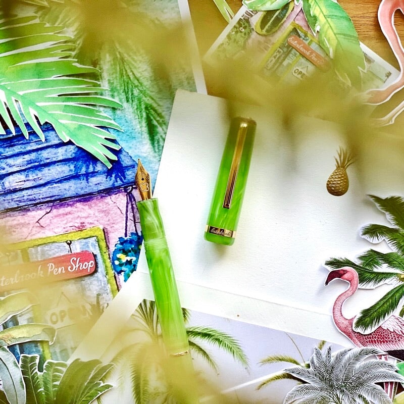 Esterbrook JR Pocket Pen - Key Lime - Journaling (Gena Custom) Fountain Pen