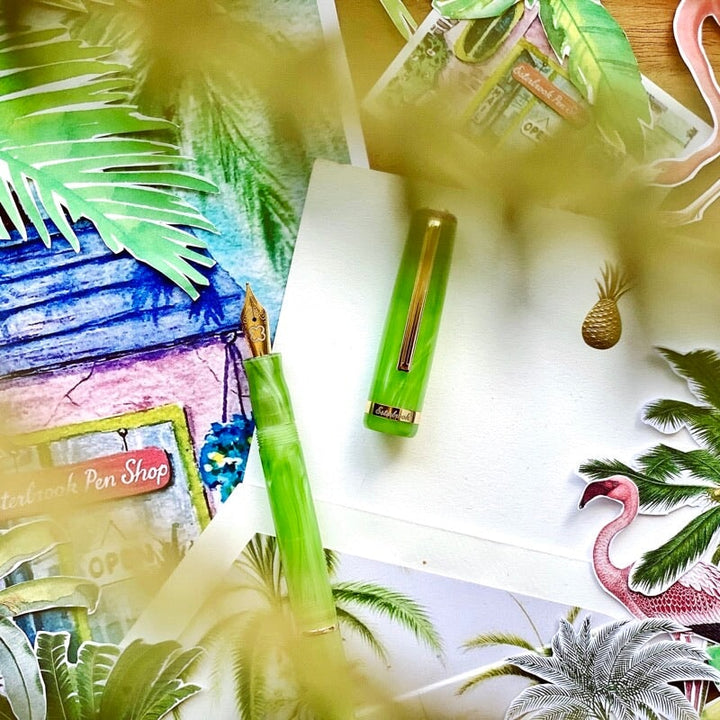 Esterbrook JR Pocket Pen - Key Lime - Journaling (Gena Custom) Fountain Pen
