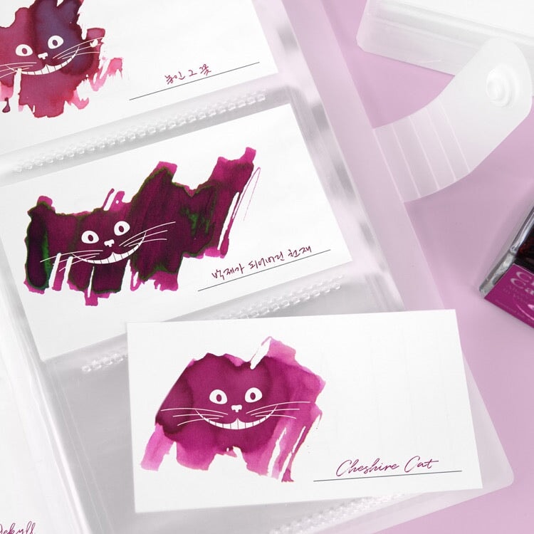Wearingeul Smile Cat Ink Swatch Cards Paper