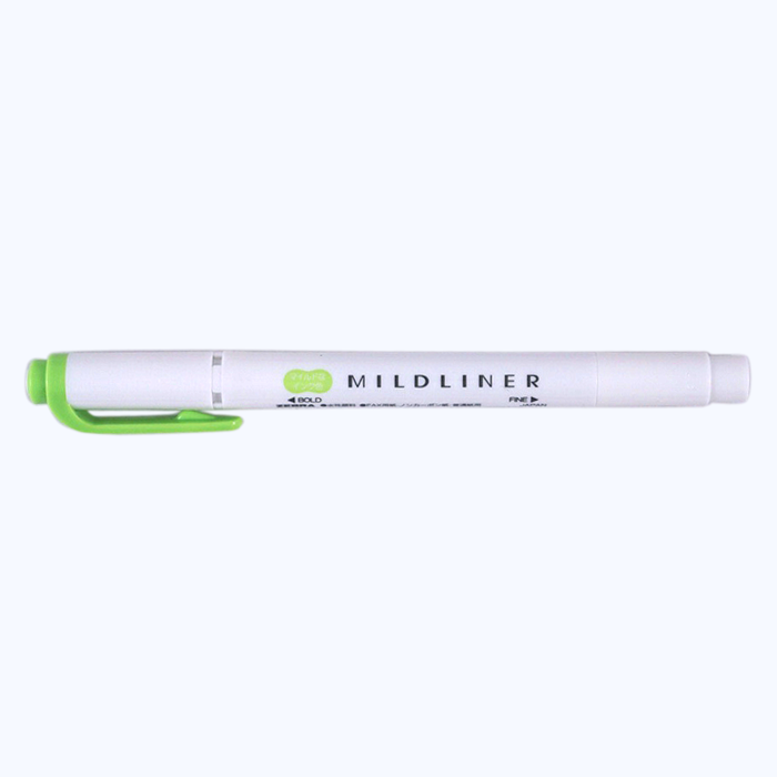 Mildliner - Green - The Desk Bandit
