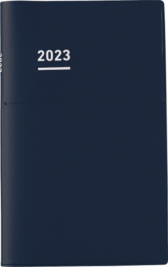 Jibun Biz Techo 2023 Planner - A5 Slim (Matte Navy)