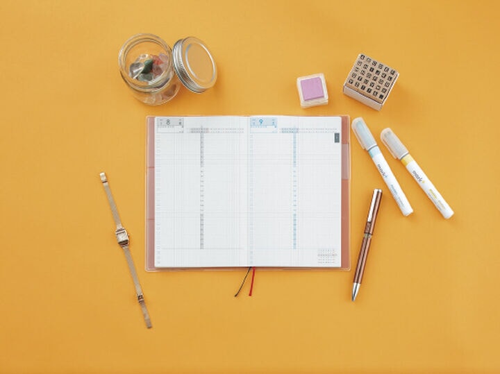 Kokuyo Jibun Days 2023 Planner - B6 Slim (Grey) Planners