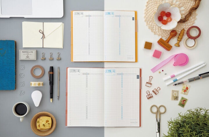 Kokuyo Jibun Days 2023 Planner - B6 Slim (Grey) Planners