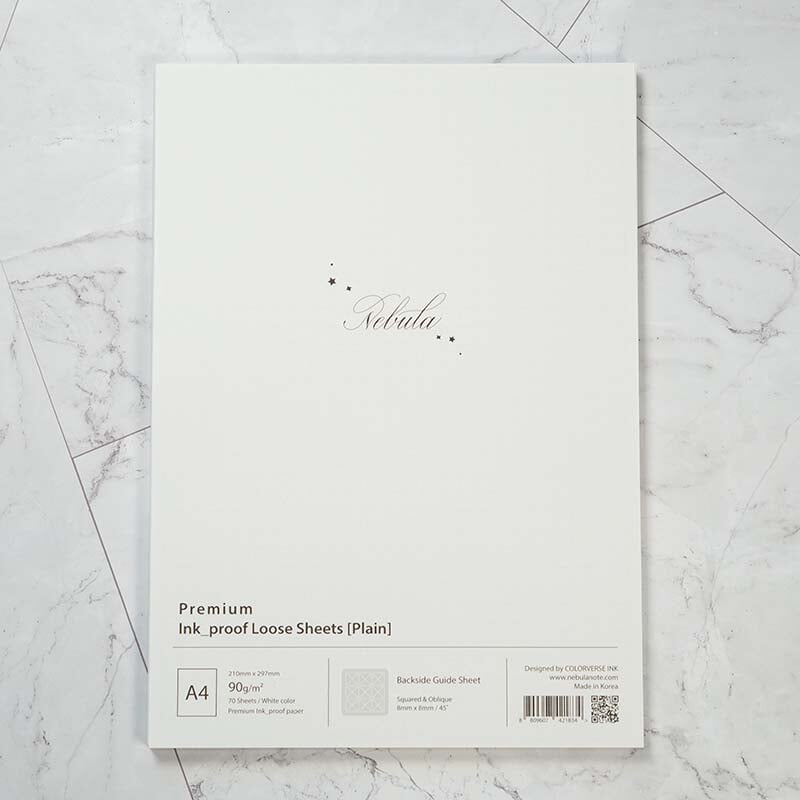 Colorverse A4 Nebula Note Loose Sheets (Blank with Guide Sheet) Loose Sheets