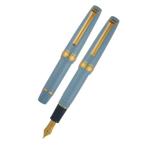 Pro Gear Slim Mini Fountain Pen - Stellar Blue - Medium Fine - The Desk Bandit