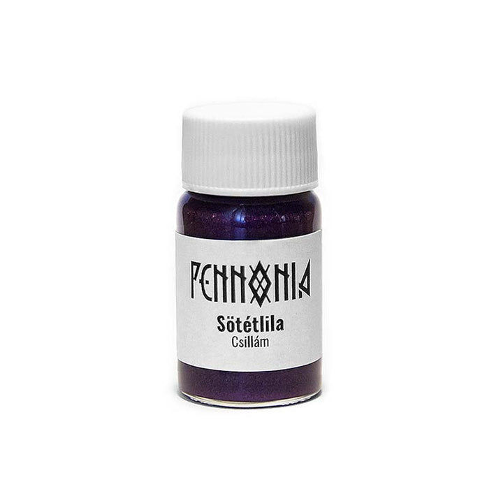 Pennonia Liquid Shimmer (Sötétlila - Dark Lilac) - 15g Bottled Ink