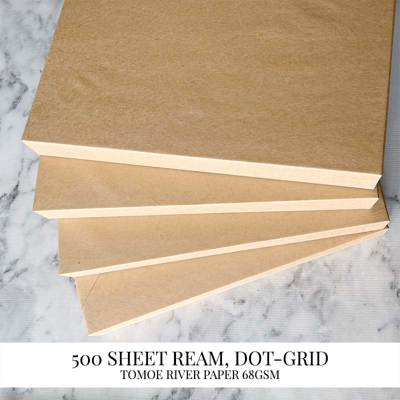 Desk Bandit A4 White 68gsm - 500 sheets (Dotgrid) Loose Sheets