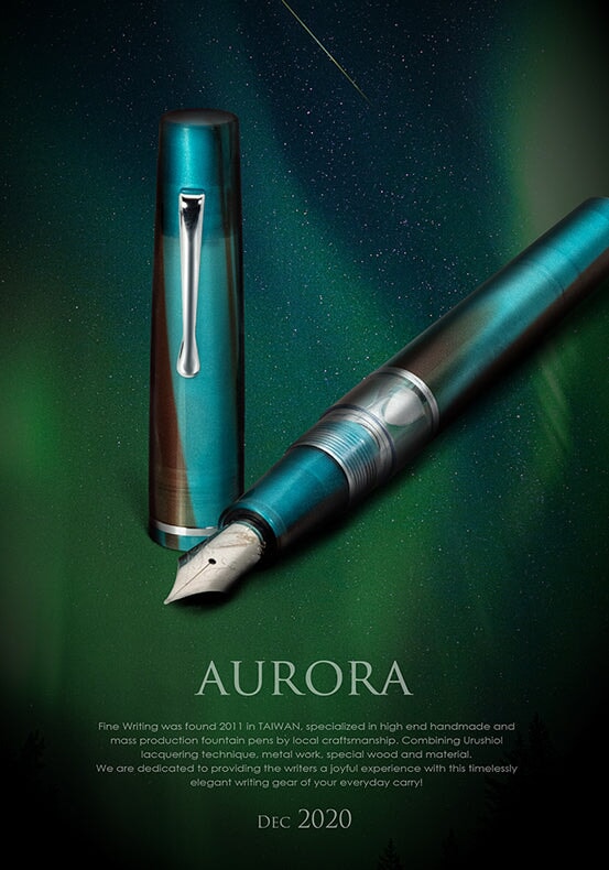 Fine Writing International Fenestro (Aurora) - Medium Fountain Pen