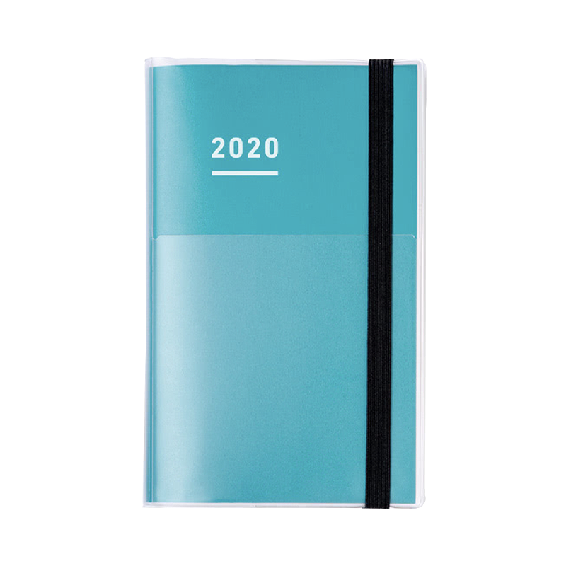 Jibun Techo 2020 Planner 3-in-1 Kit - B6 Slim (Teal) - The Desk Bandit