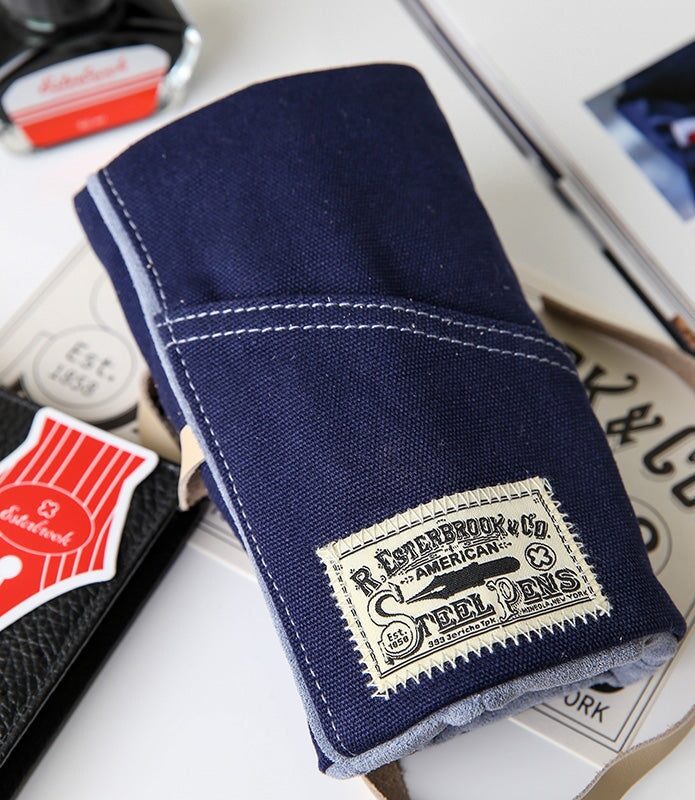 Esterbrook Pen Roll (Navy Blue) Accessories