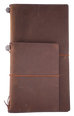 Passport Leather Cover (Brown) - The Desk Bandit