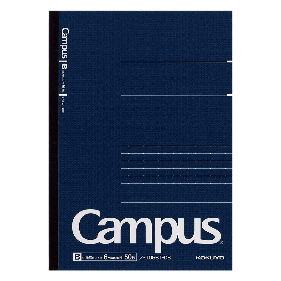 Campus Business A5 Notebook - 6mm dotted rule - The Desk Bandit