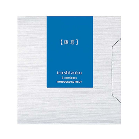 Iroshizuku Ink Cartridges - Kon Peki (6 pack)